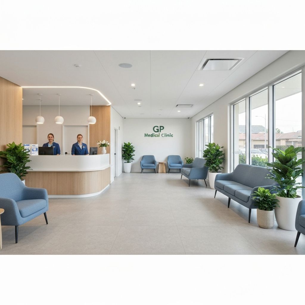 Burpengary Doctors clinic waiting room — comfortable, modern and welcoming